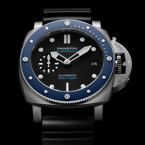 chrono panerai op1908|Panerai Luminor Submersible PAM01209 Azzurro 42MM .